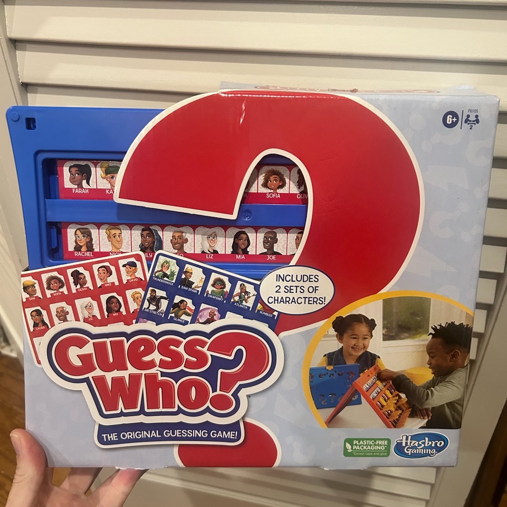 Hasbro Guess Who? Game - Red & Blue Edition